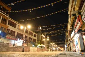 Leh Market - Night view